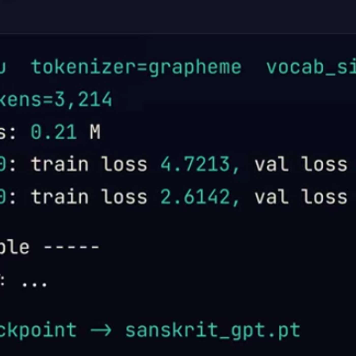 I Built a Tiny GPT That Speaks Sanskrit in a Weekend — Here’s What Broke