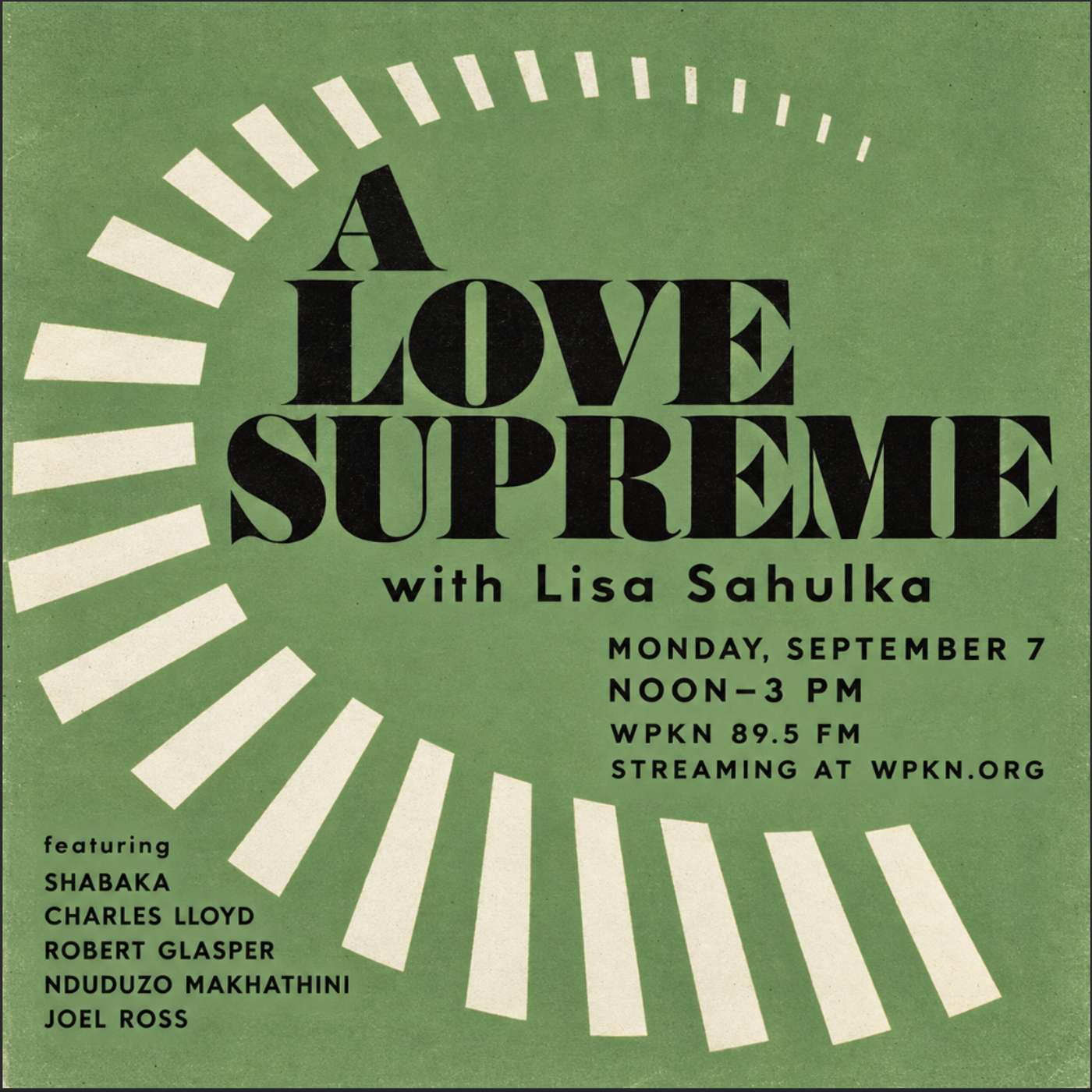 A Love Supreme September 7 2026 Part 2 episode artwork