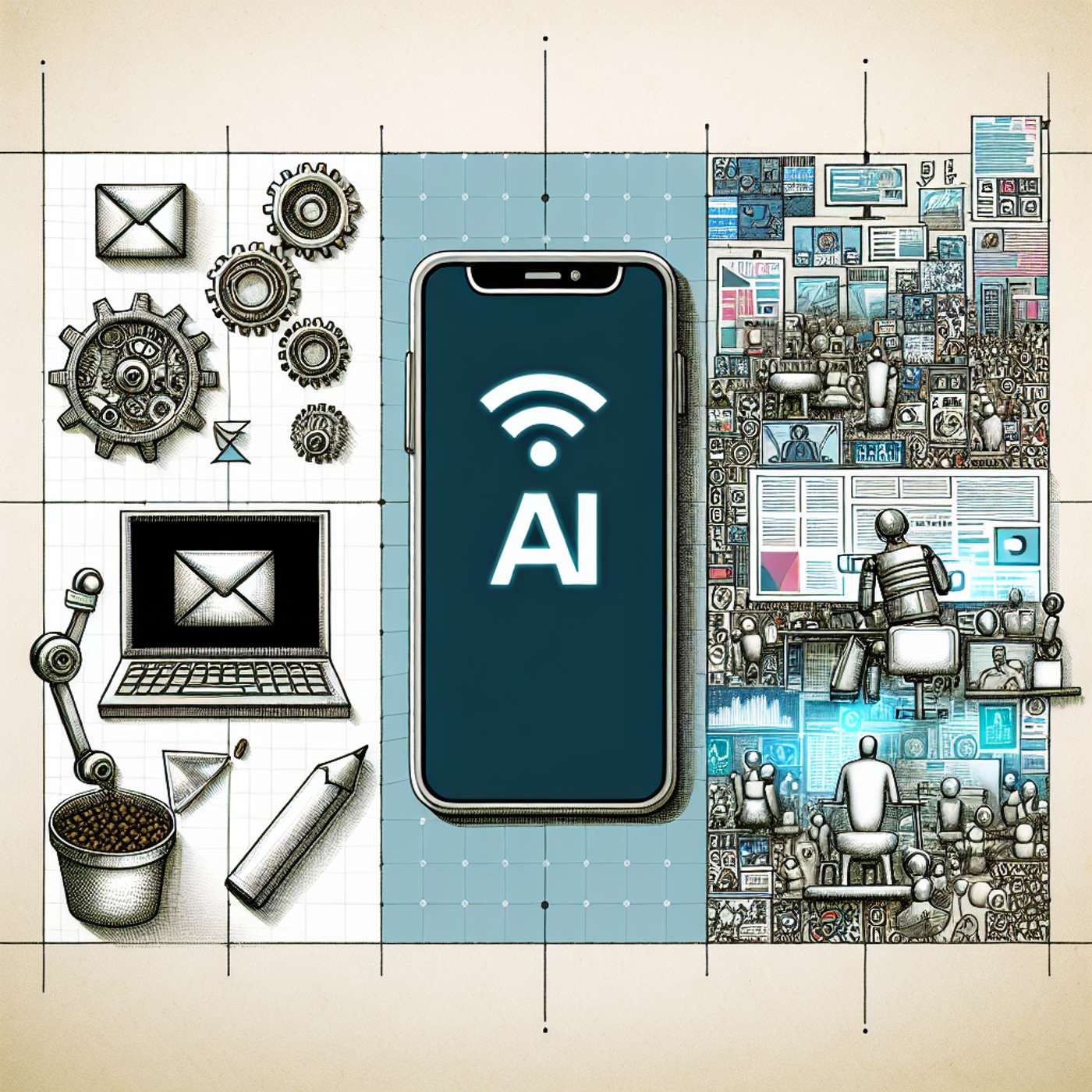 AI Revolution in Email Marketing, Emergence of 'Boring Phones' and the Integration of AI in Newsrooms: feat OpenAI, Heineken, Bodega, Shy Kids, Newsweek, Gizmodo and Curio. episode artwork