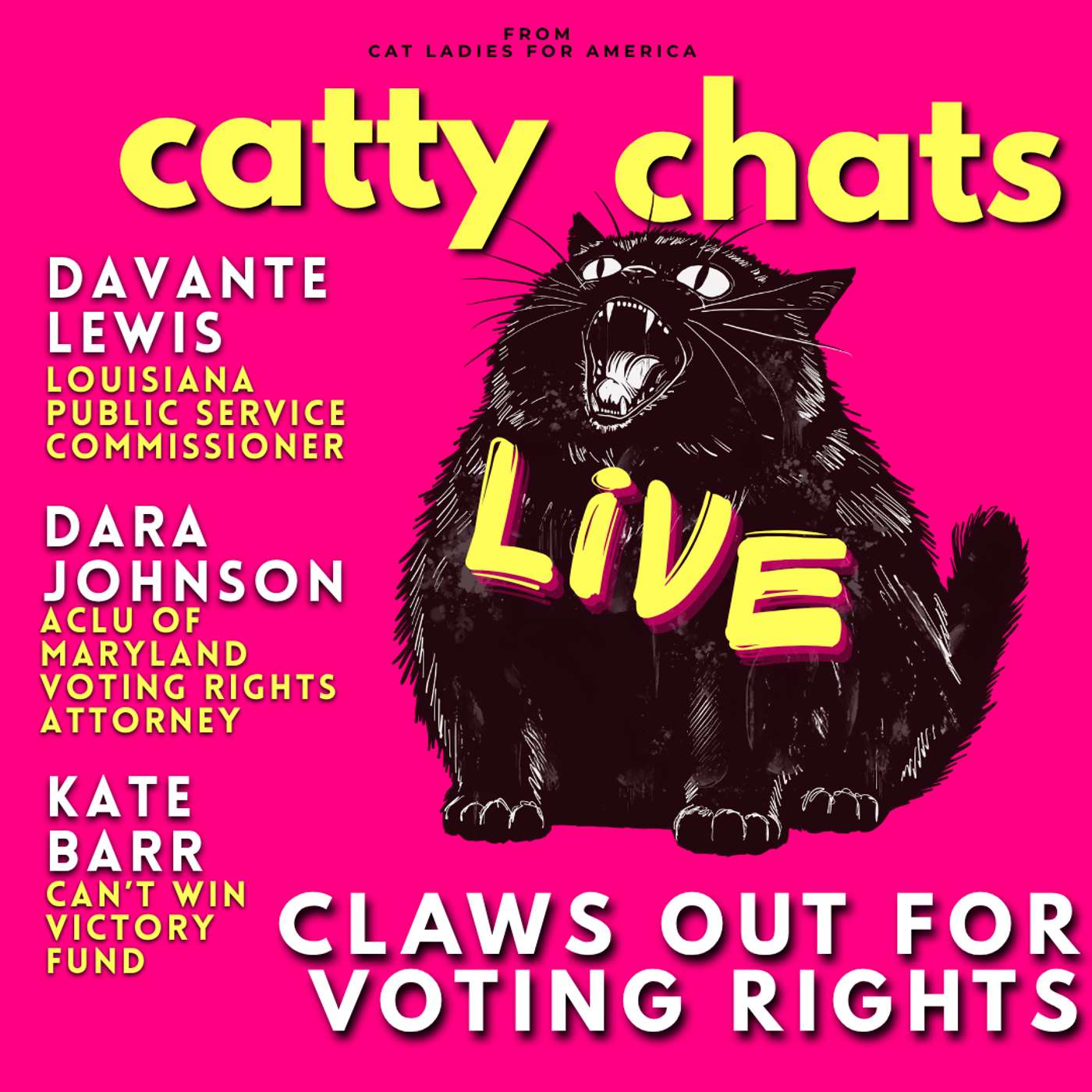 CLAWS OUT FOR VOTING RIGHTS - LIVE RECORDING! episode artwork
