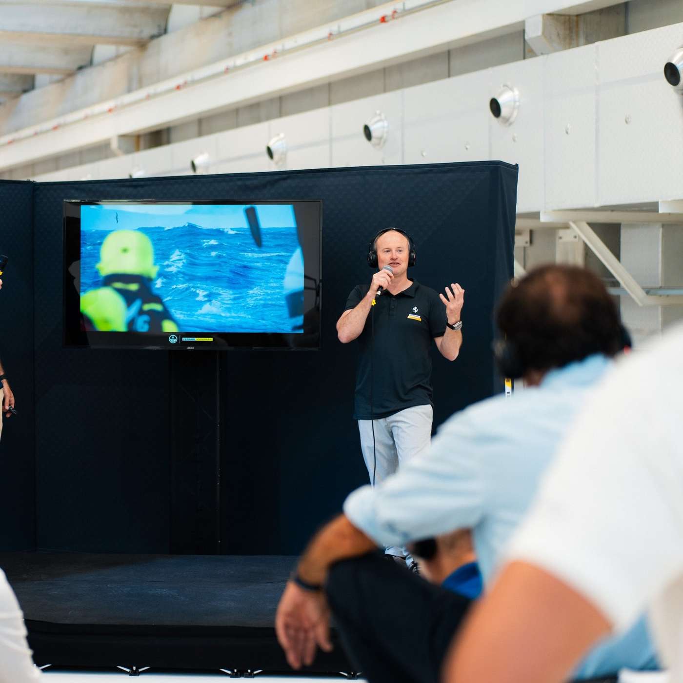 Glenn Ashby on the Ferrari Hypersail project Glenn Ashby on the Ferrari Hypersail project