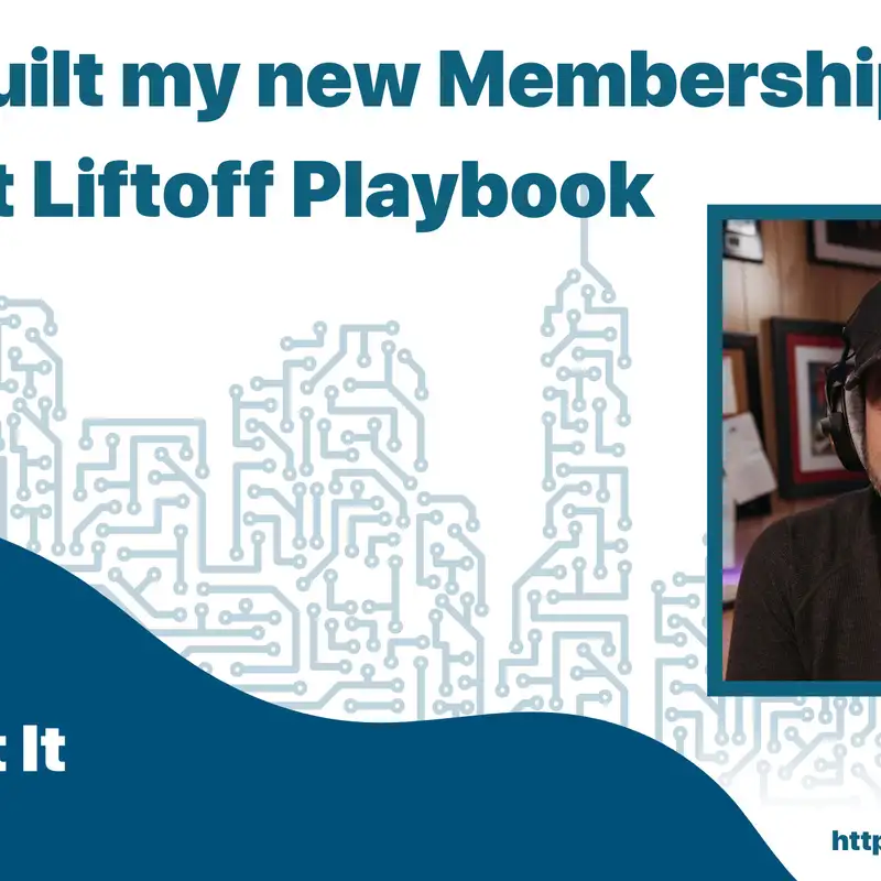 How I Built the Podcast Liftoff Playbook