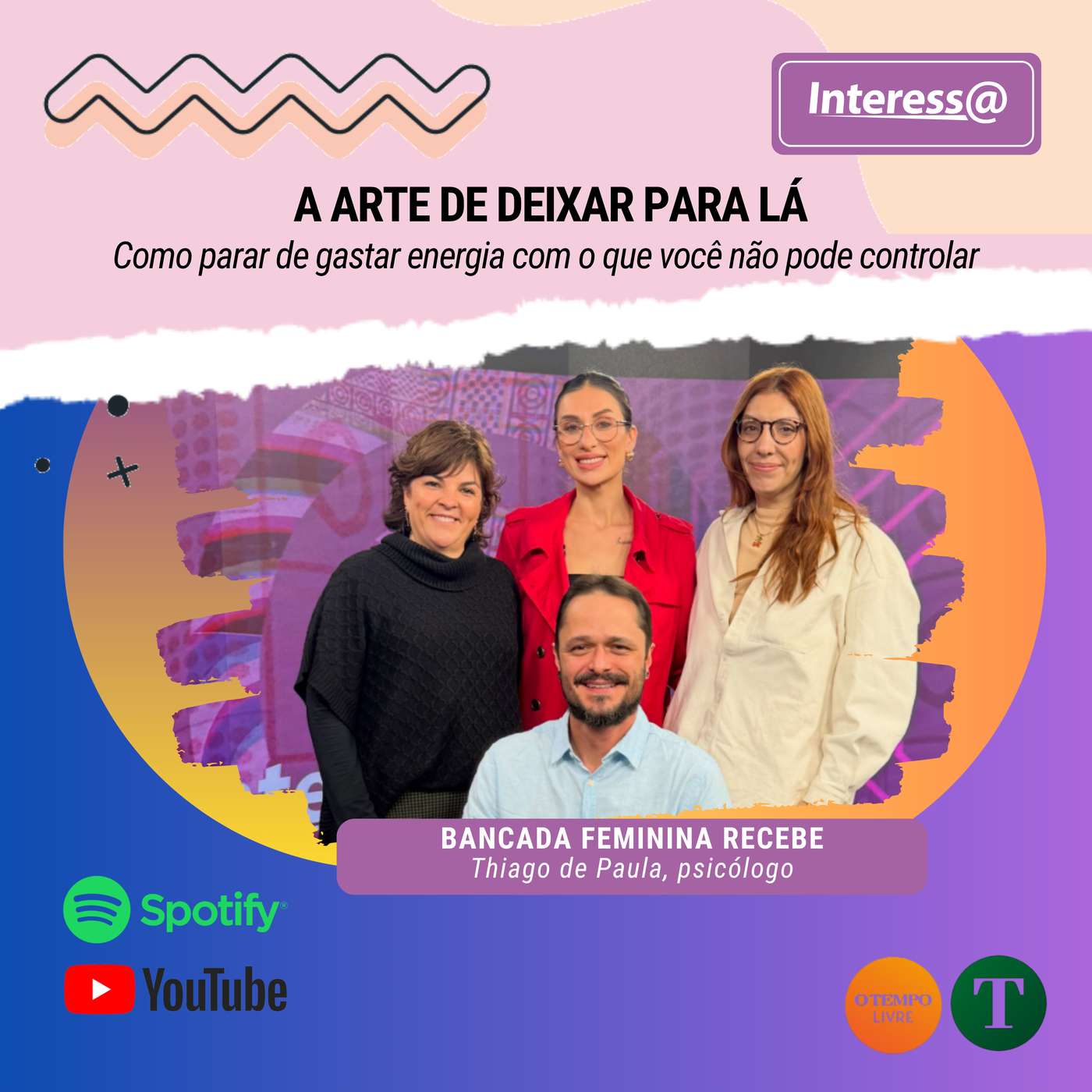 A arte de deixar para lá: como parar de gastar energia com o que você não pode controlar | Interessa Podcast episode artwork
