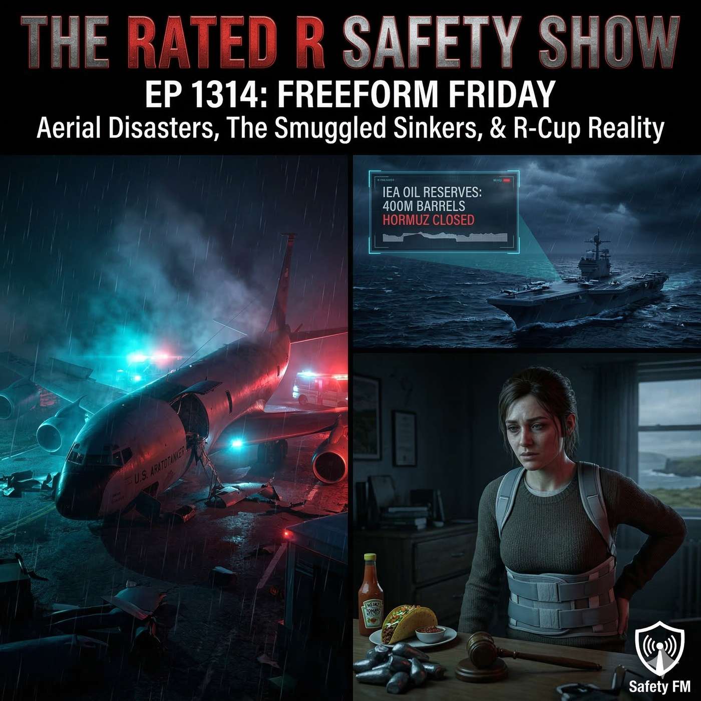 EP 1314: Freeform Friday - Aerial Disasters, The Smuggled Sinkers, & R-Cup Reality episode artwork