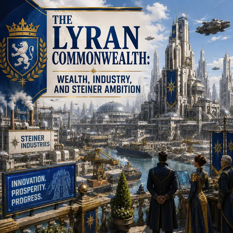 The Lyran Commonwealth: Wealth, Industry, and Steiner Ambition