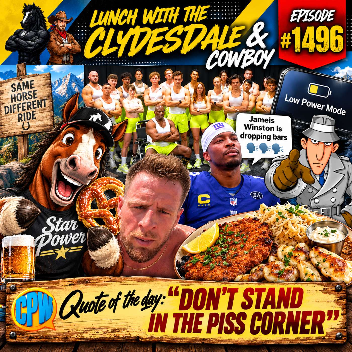 Lunch with the Clydesdale & Cowboy - Will We Ever Know Why It Ended Like it Did? episode artwork
