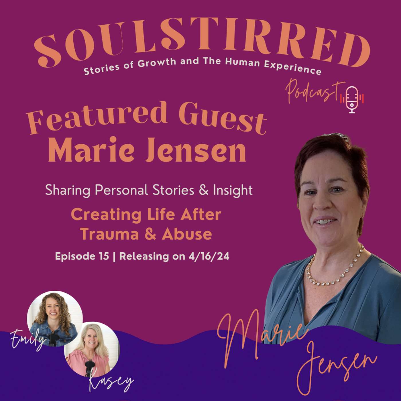 Episode 15: Unraveling Grief and Navigating Trauma After Losing a Parent, with Marie Jensen episode artwork
