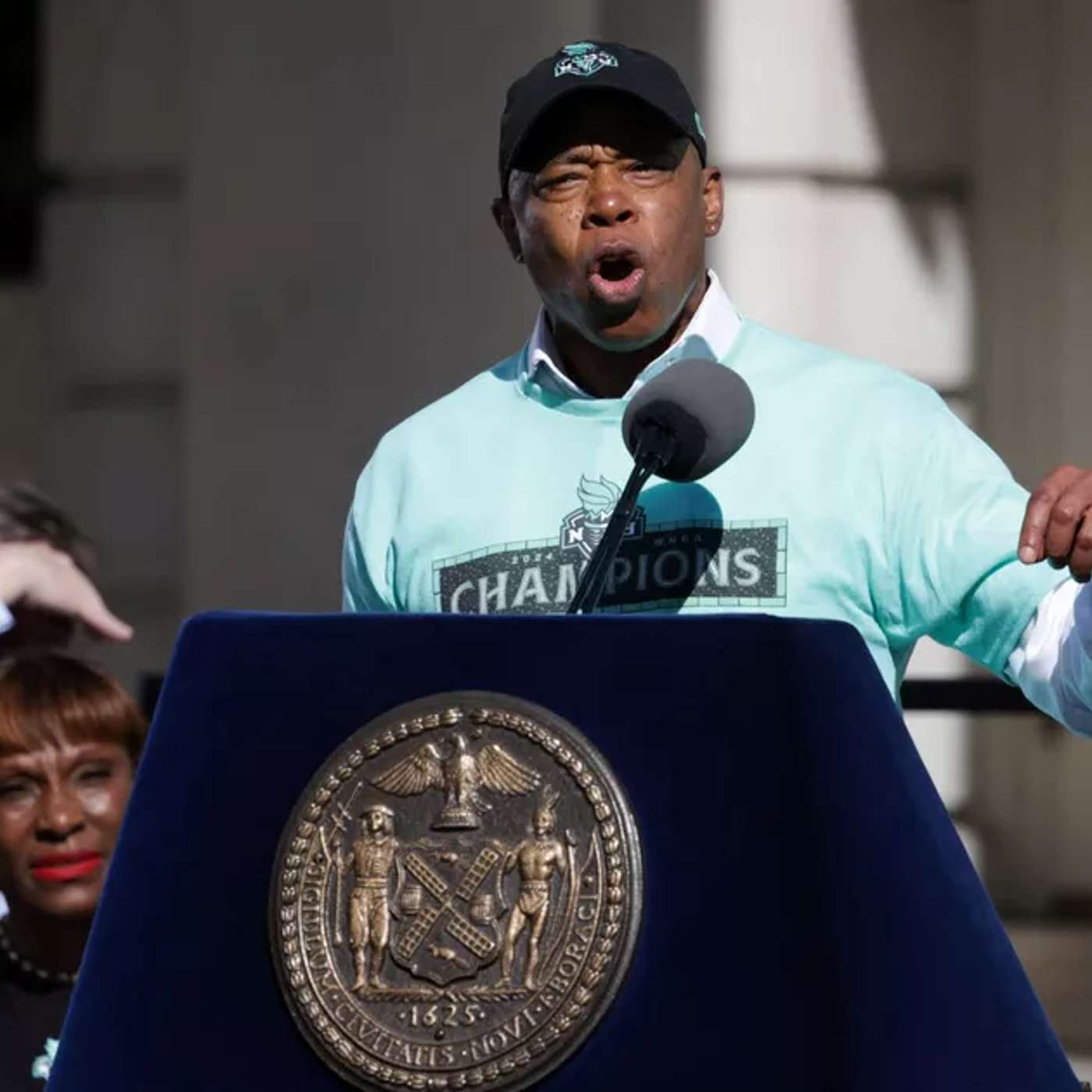 Police Hunt for Shooting Suspect, Trump Backs NYC Mayor Adams, Lawmakers Expose Congress Chaos, THC Pizzas Hospitalize Diners, and more...