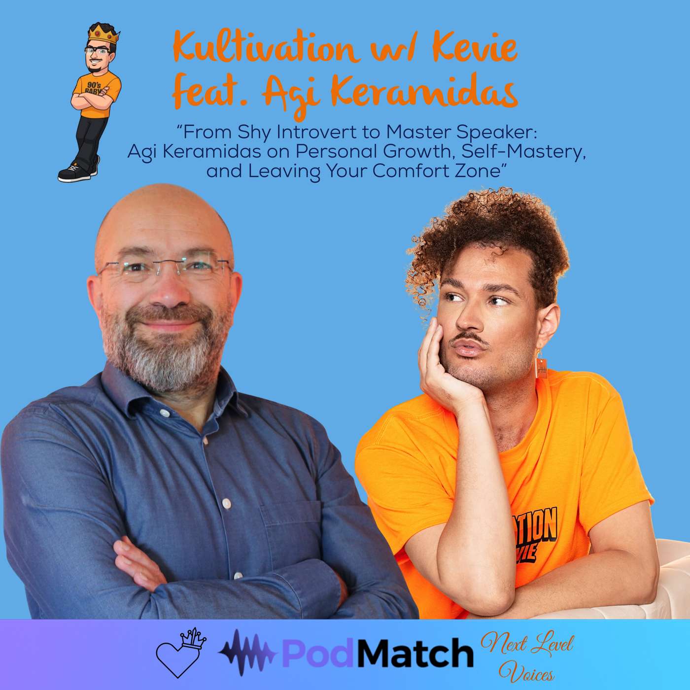 From Shy Introvert to Master Speaker: Agi Keramidas on Personal Growth, Self-Mastery, and Leaving Your Comfort Zone | Next Level Voices Ep. 46 episode artwork