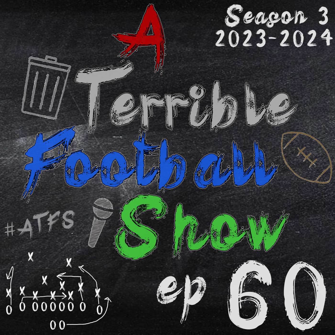Season 3 of ATFS begins NOW! Bears move out of 1st, Rodgers to the Jets & MORE! | ATFS 60 episode artwork