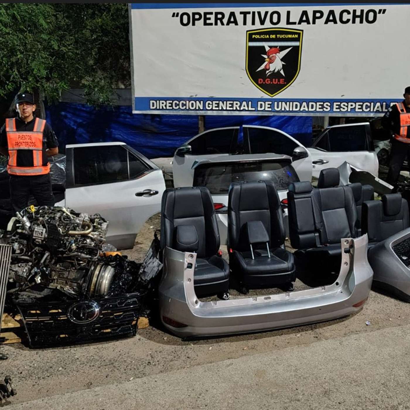 Roban motos y vehículos, son desarmados y en 10 días los mandan por encomiendas