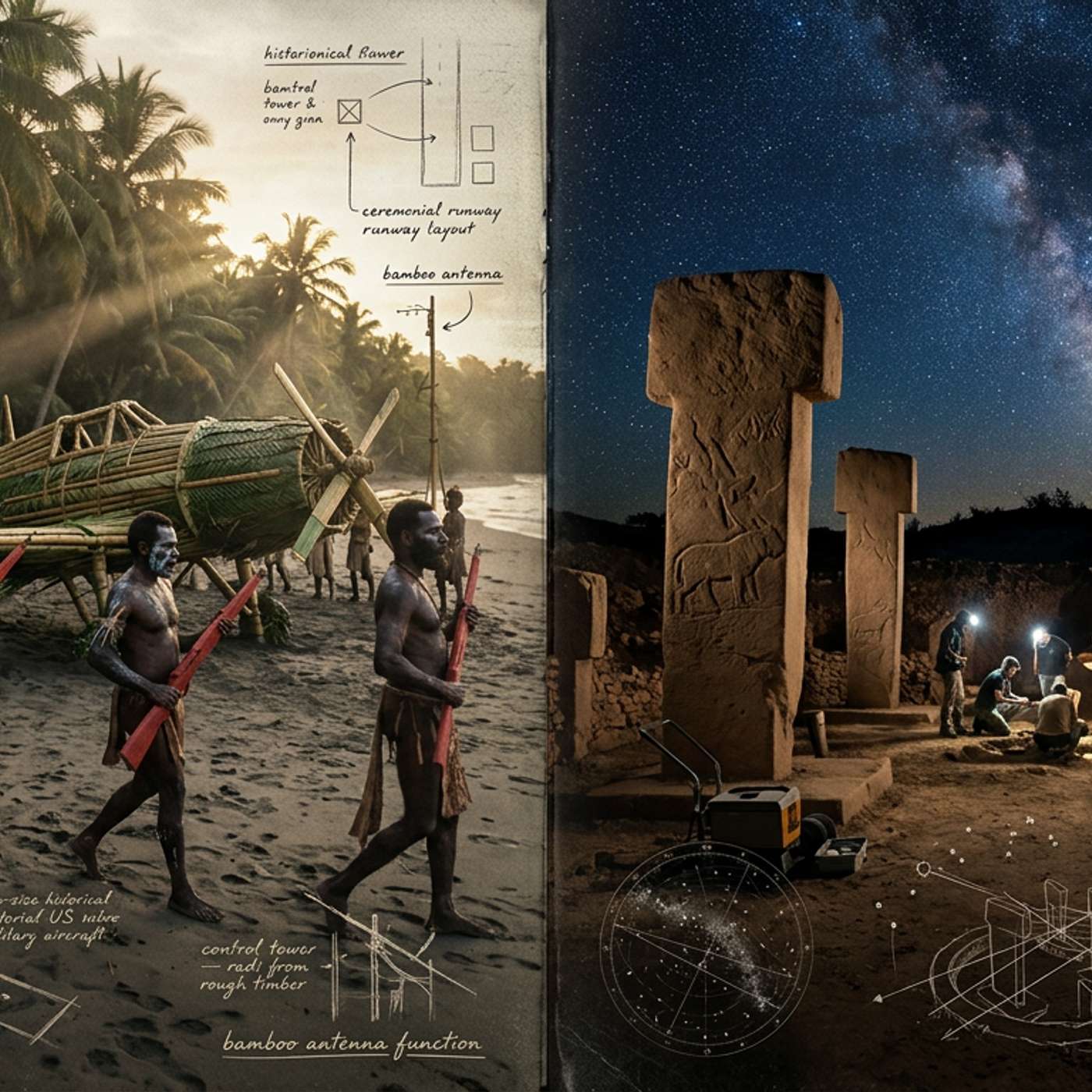 Bonusepisode - Cargo Cult og Ancient Aliens episode artwork