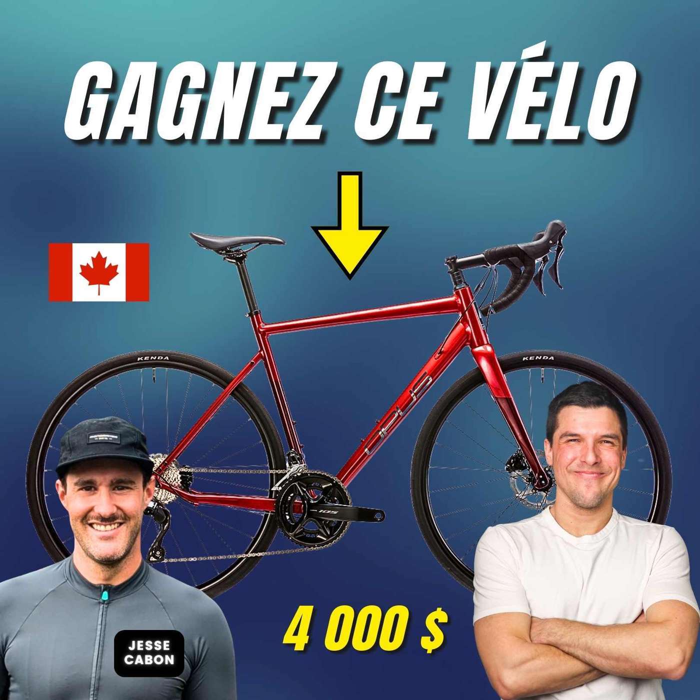 Acheter des produits cyclistes canadiens 🇨🇦 (GAGNE un vélo de route)