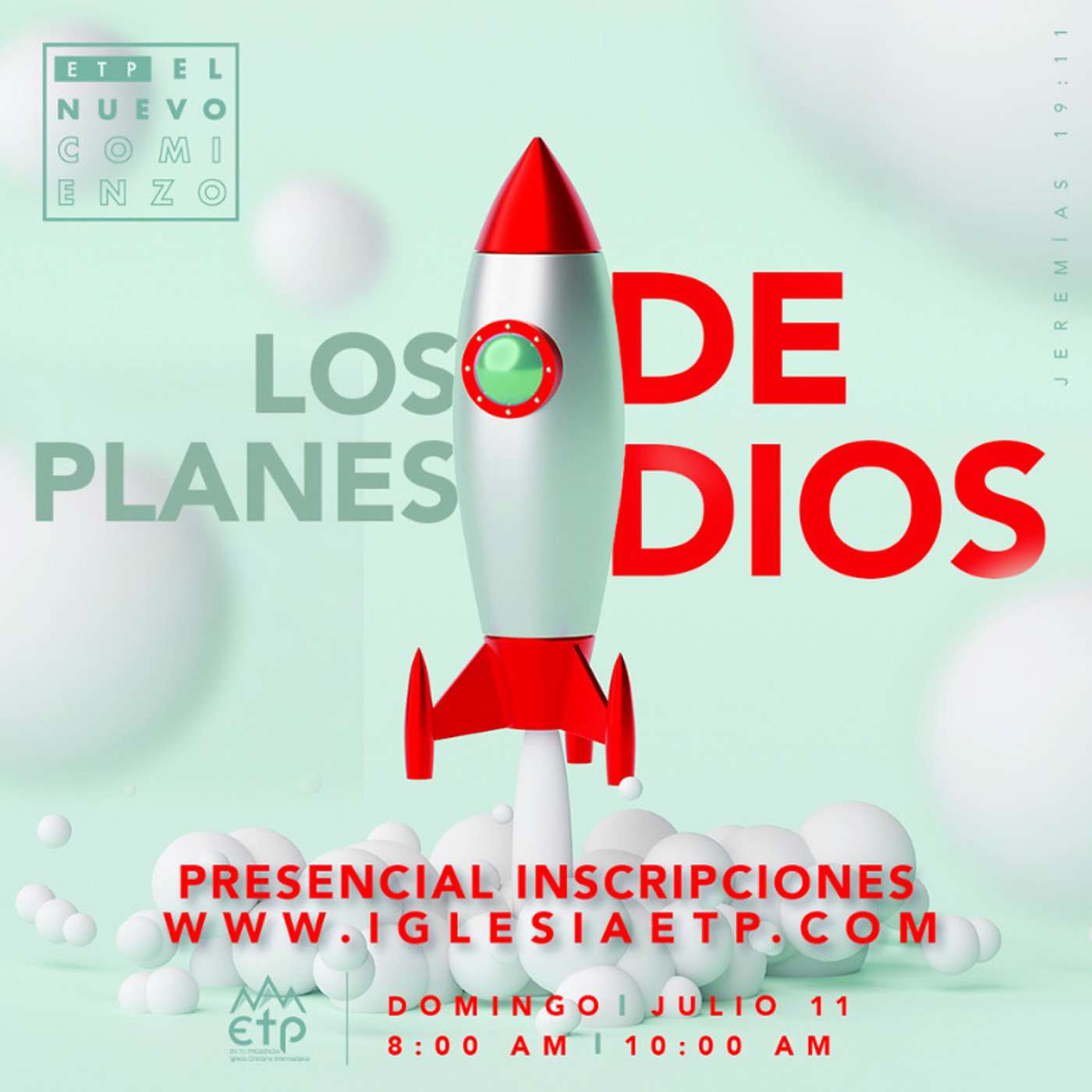 Charlas Iglesia ETP | Pastores Luis Salas y Jeannette Noguera, Iglesia ETP