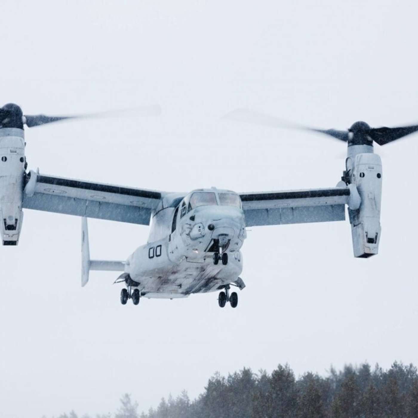 Американский конвертоплан разбился на учениях на севере Норвегии