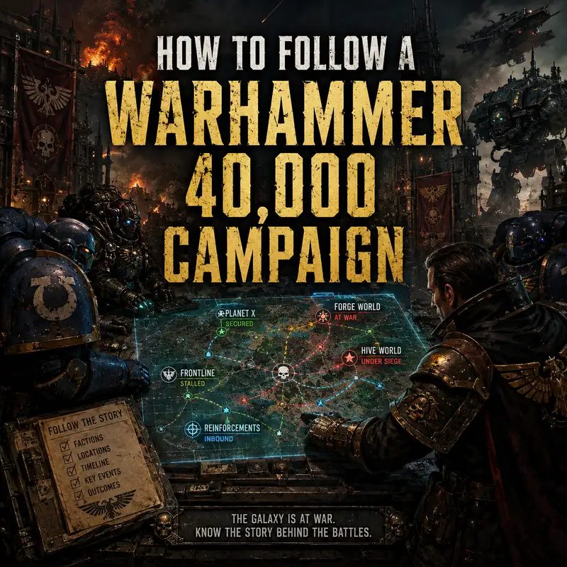 How to Follow a Warhammer 40,000 Campaign