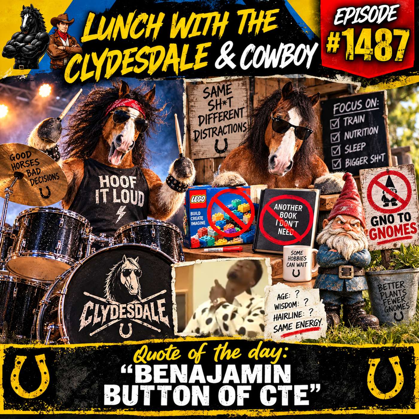 Lunch with the Clydesdale & Cowboy - Jameis Winston Never Disapoints!!! episode artwork