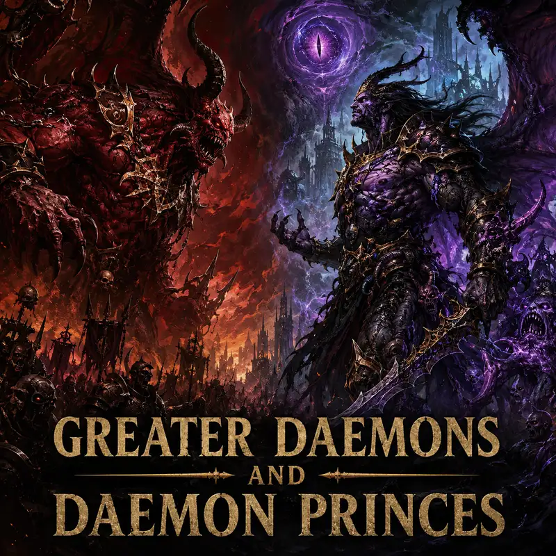 Greater Daemons and Daemon Princes