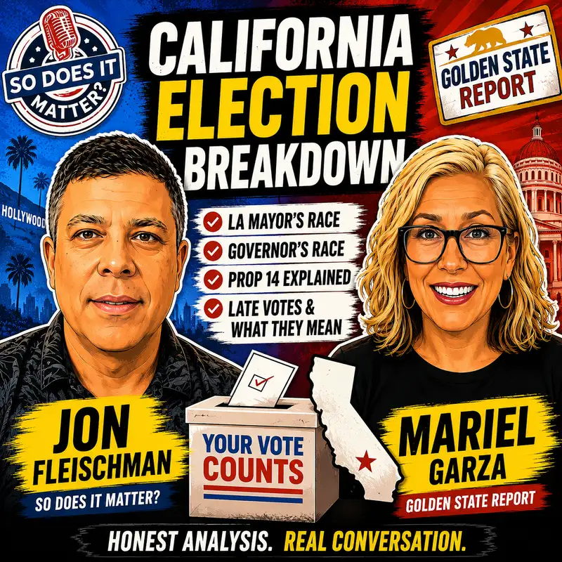 ICYMI - This Morning's Live Discussion - Straight talk on California's June Election Results - with Mariel Garza of the Golden State Report
