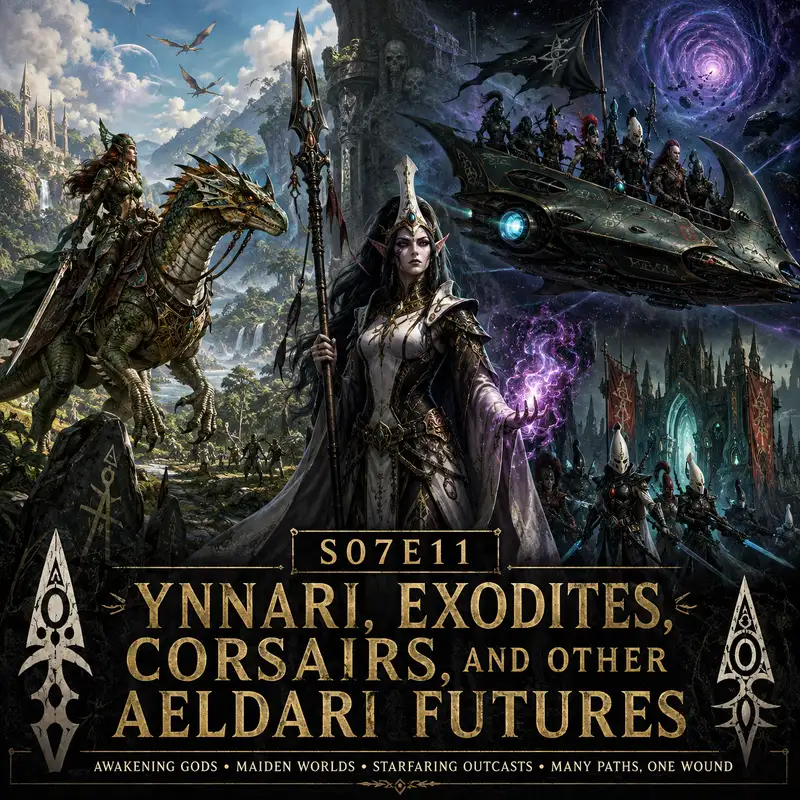 Ynnari, Exodites, Corsairs, and Other Aeldari Futures