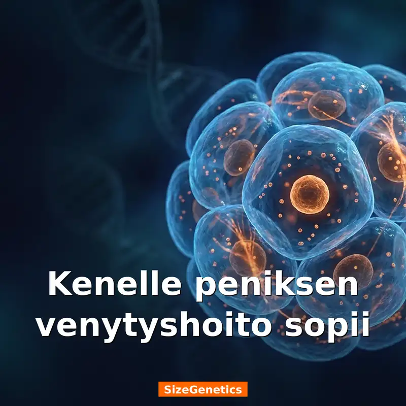 Kenelle peniksen venytyshoito sopii | SizeGenetics