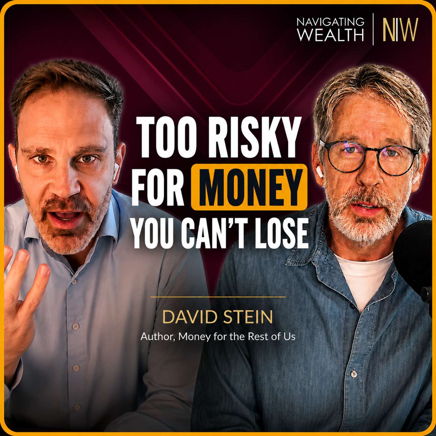 Is 60/40 Too Risky Once You’re Wealthy? - David Stein episode artwork