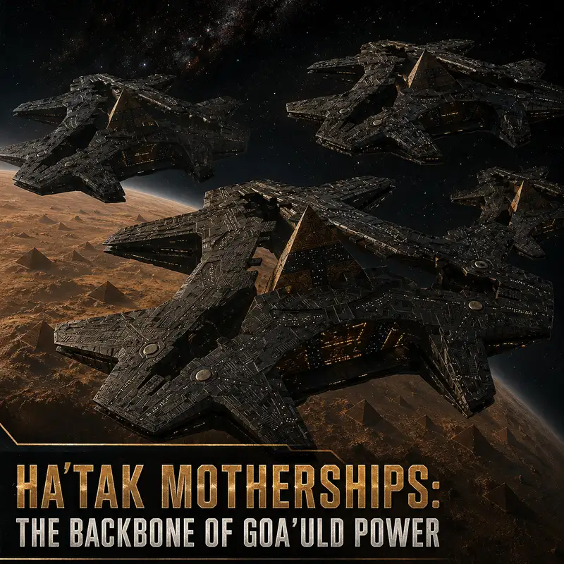Ha’tak Motherships: The Backbone of Goa’uld Power