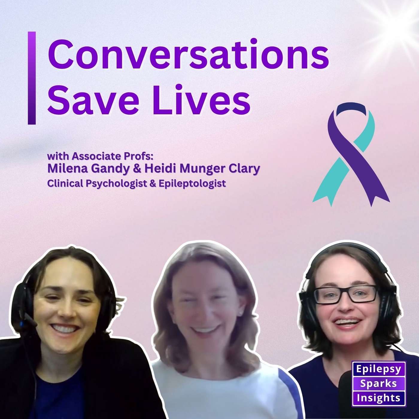 Epilepsy & Suicide: Breaking the Silence - Milena Gandy & Heidi Munger Clary episode artwork
