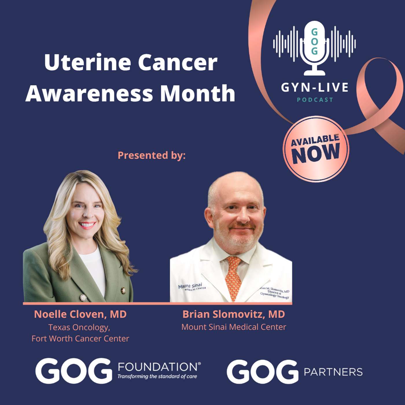 Uterine Cancer Awareness Month 2026 Podcast episode artwork