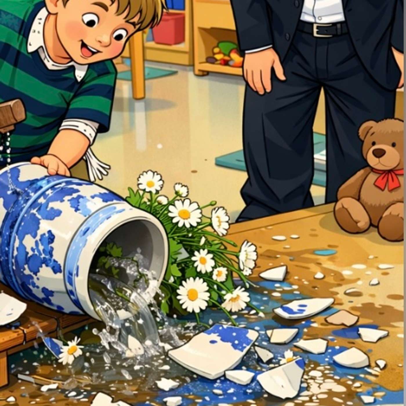 Do parents need to pay when their child breaks something?