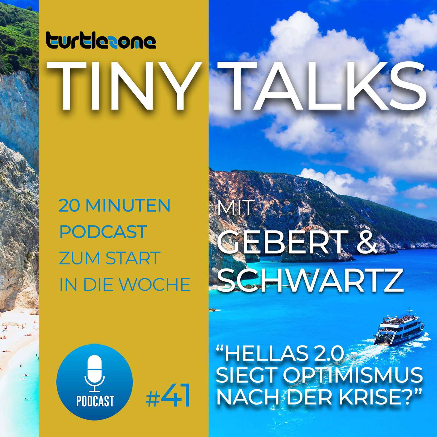 Turtlezone Tiny Talks - Der Debatten-Podcast mit Gebert und Schwartz