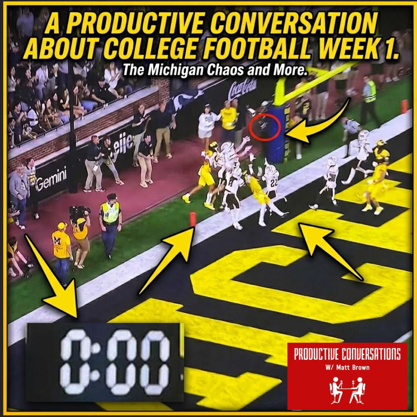 College Football Week 1 Review: LSU Dominates, Ohio State Rolls & Michigan Survives episode artwork