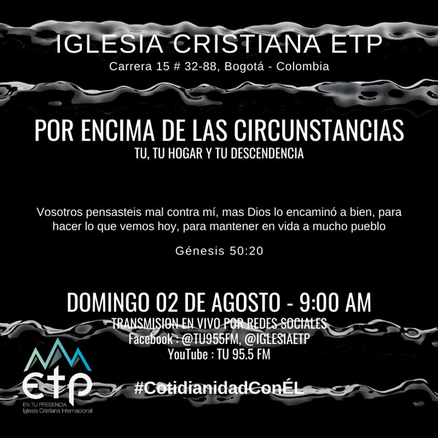 Charlas Iglesia ETP | Pastores Luis Salas y Jeannette Noguera, Iglesia ETP
