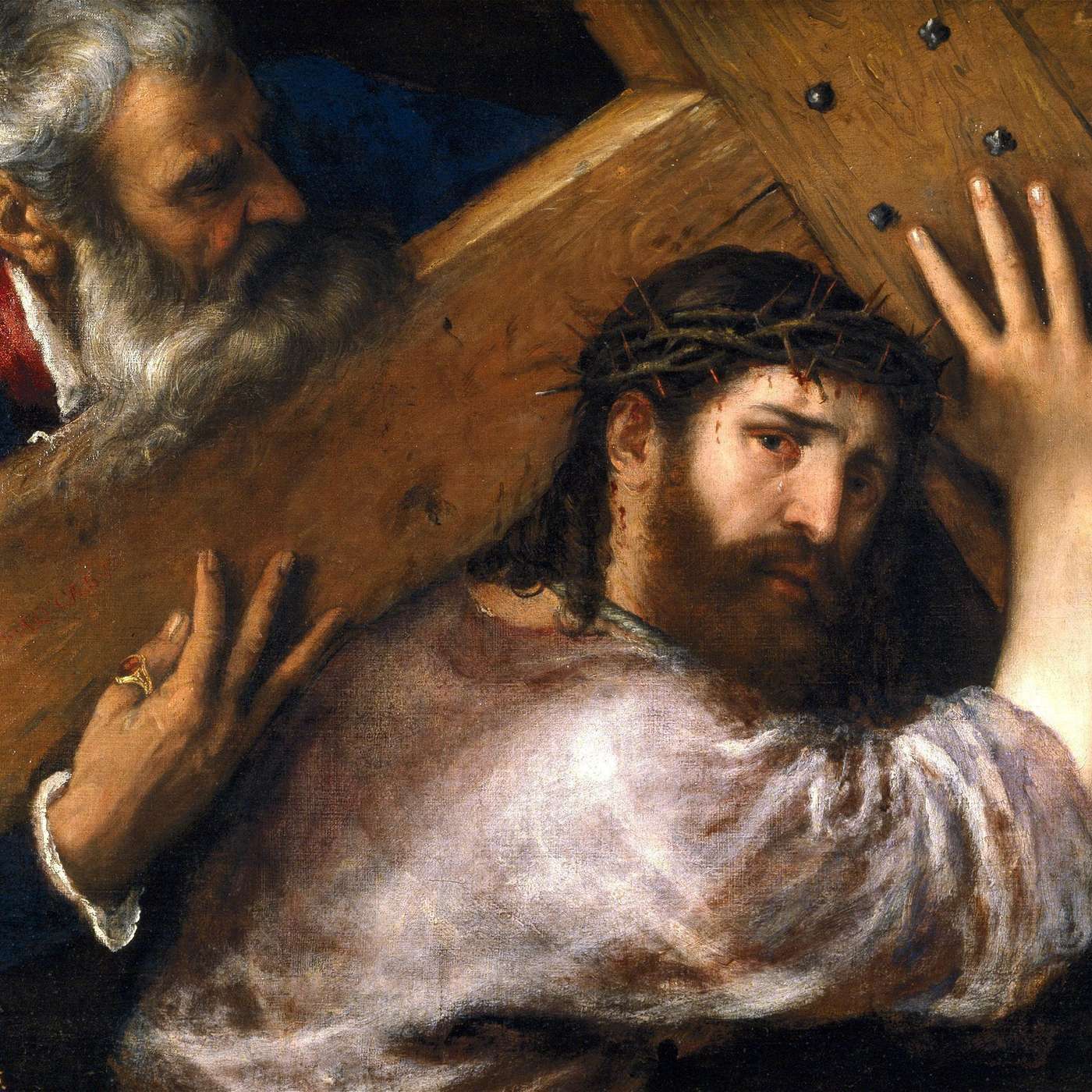 Karmels hage | Fjerde Smertens mysterium | Jesus bærer sitt kors til Golgata episode artwork