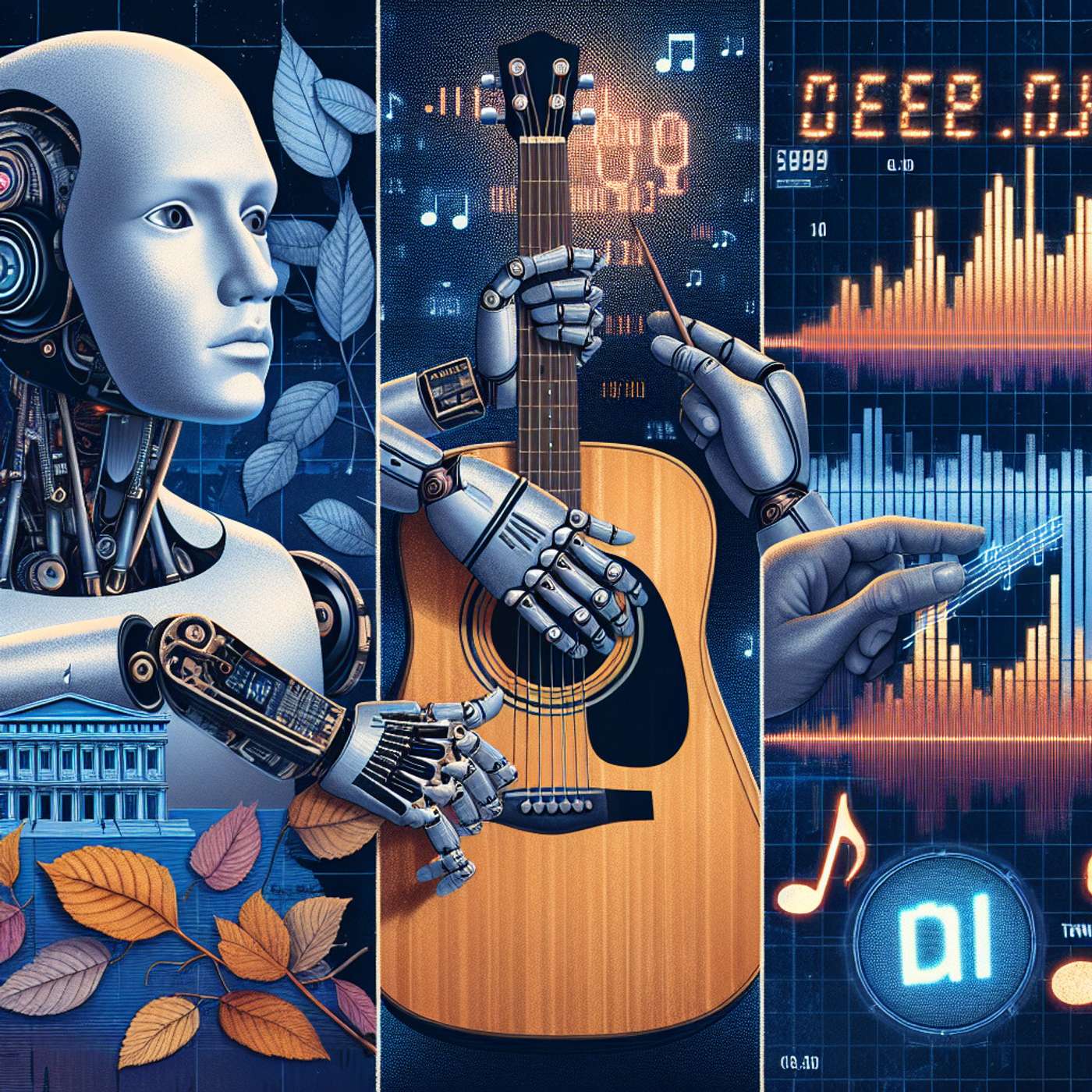 "Deepfake Dilemma, Tennessee's AI Music Law, and AI Investment Warnings: Navigating the Shifting Landscape" episode artwork