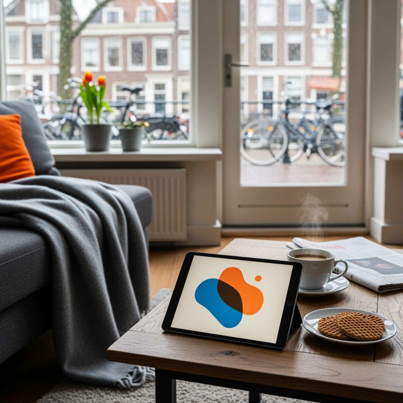 Dutch Dialogues (A2) - DD020: 15 dec — Code rood storm treft Nederland (Rick, Pieter & Lisa)