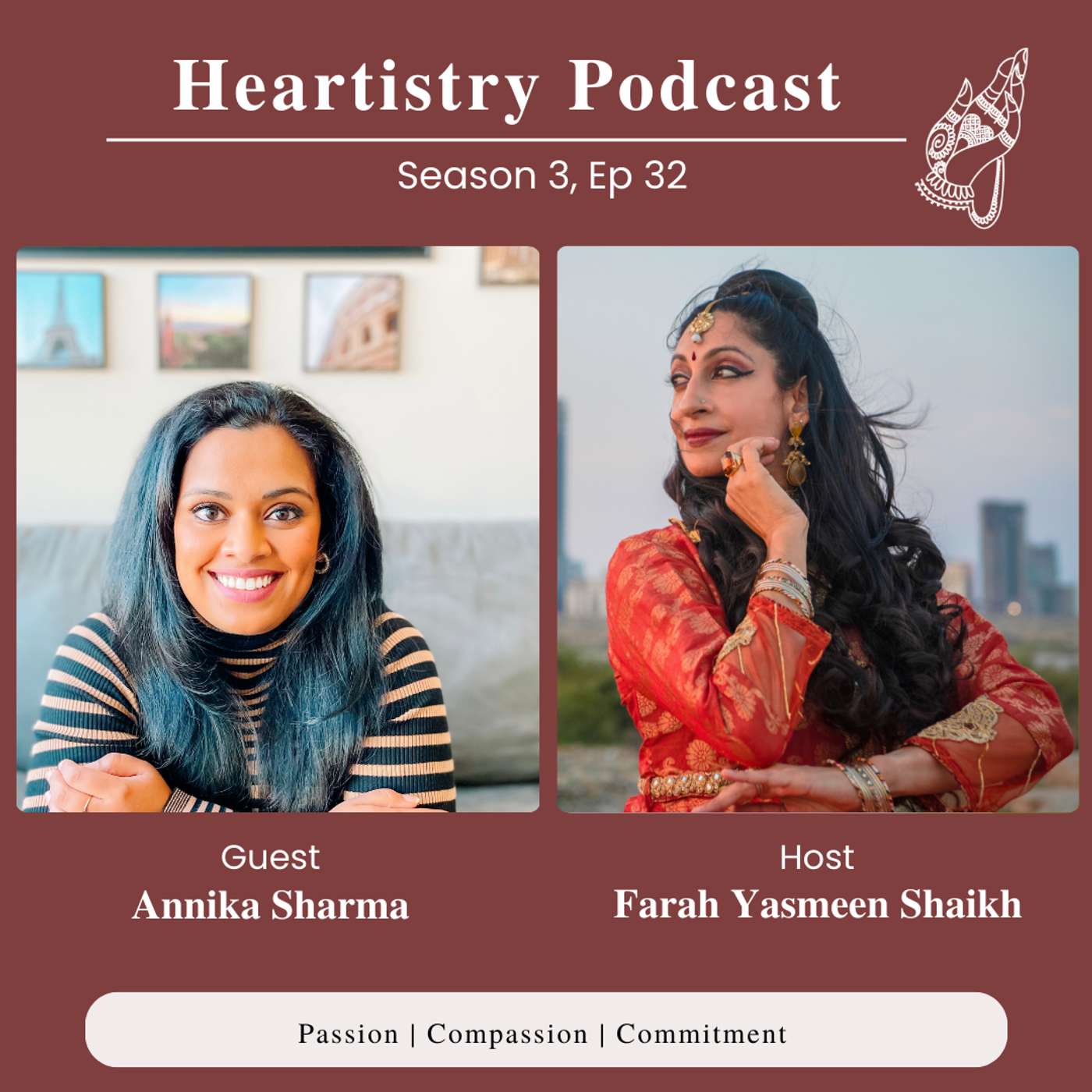 S3 Ep 32 - Annika Sharma - Author & Co-Founder & Host of "That Desi Spark" podcast episode artwork
