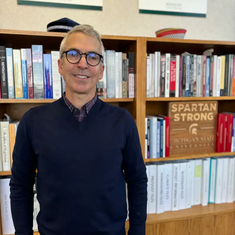 Michael Sant’Ambrogio is the new dean of MSU College of Law