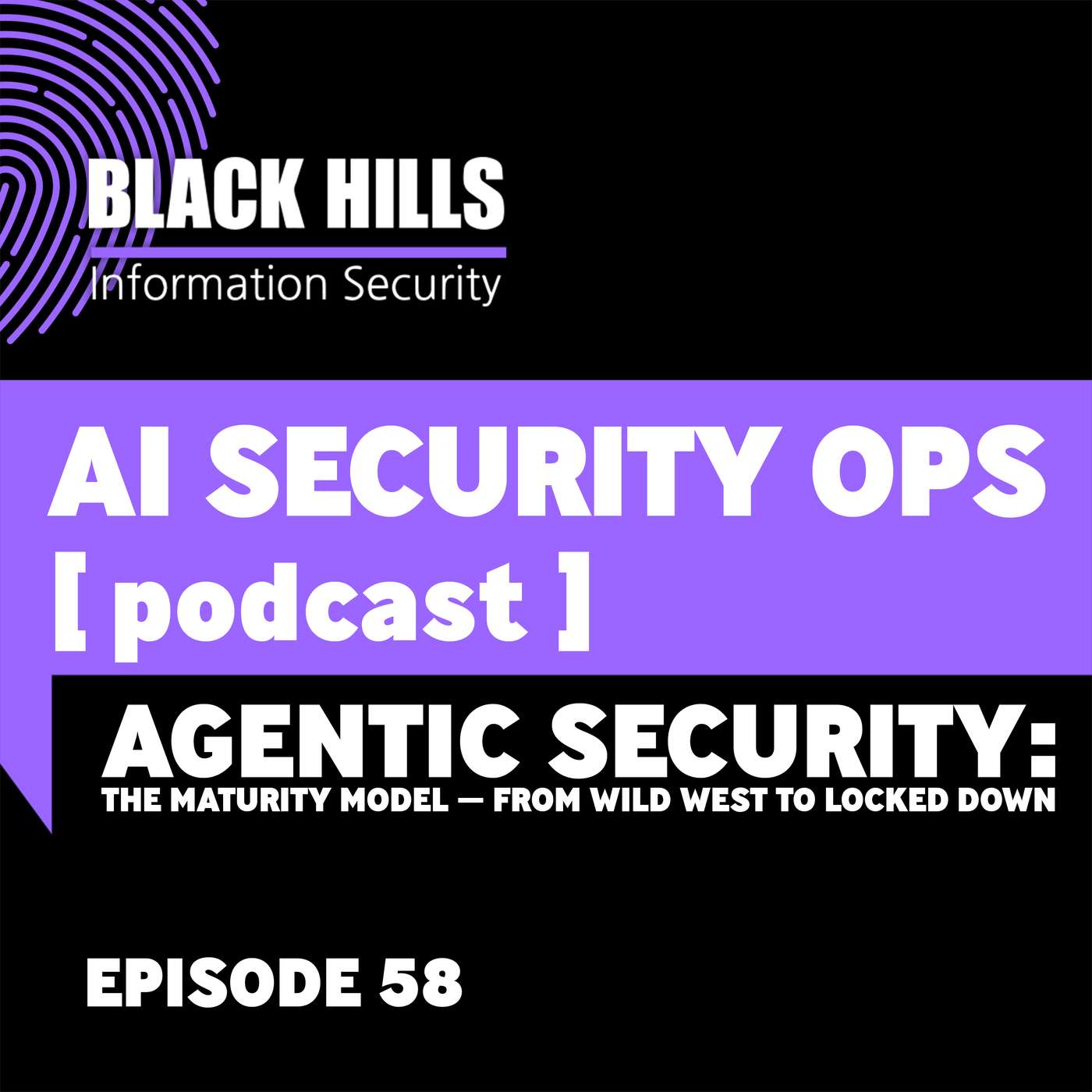 Agentic Security: The Maturity Model — From Wild West to Locked Down | Episode 58 episode artwork