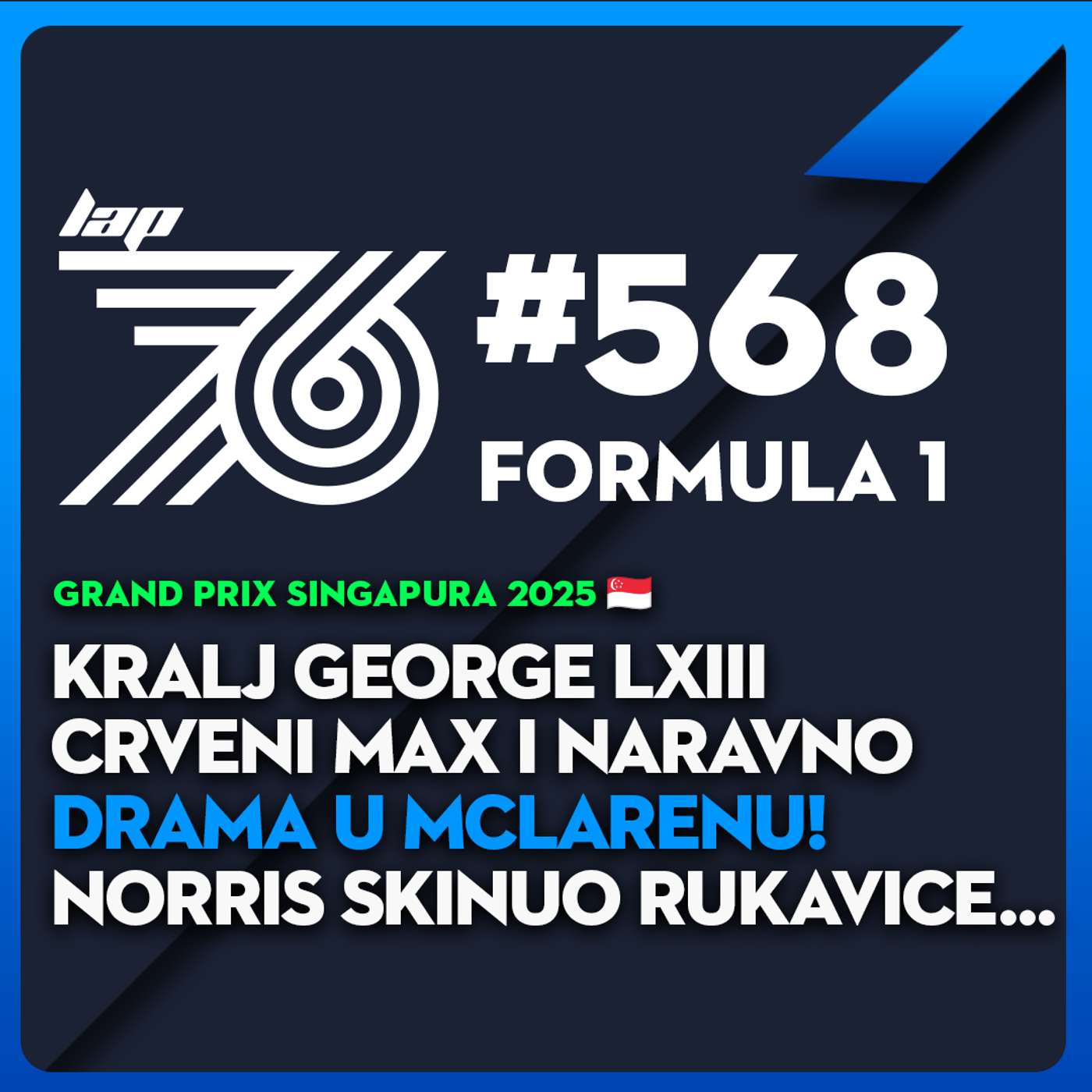 #568 Russell zaustavio Verstappena! | Otvoreni rat u McLarenu - Piastri protiv...?