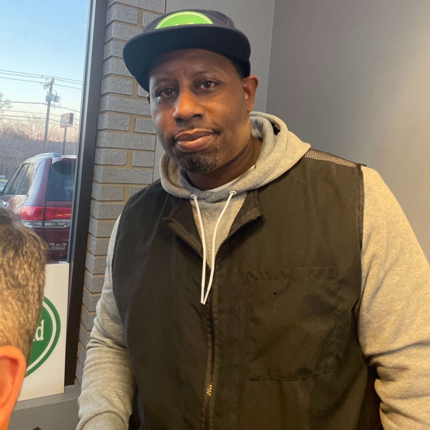 Feeney Talks With Friends