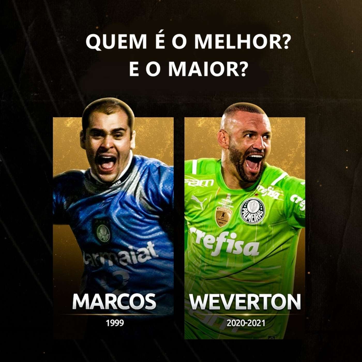 Quem é o melhor e maior goleiro do Palmeiras: Marcos ou Weverton? #27 episode artwork
