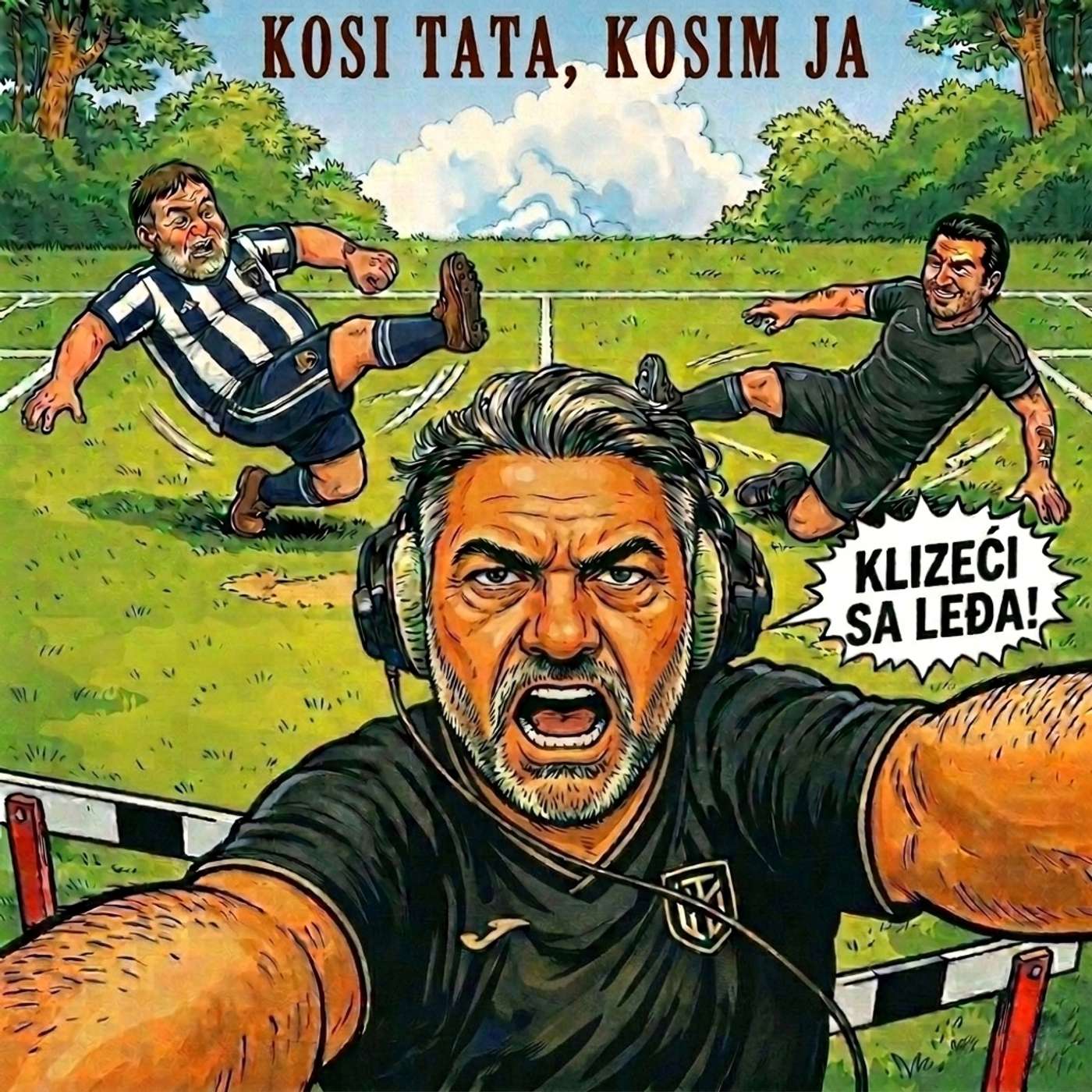 Klizeći s' leđa - S01E02 - Kosi tata, kosim ja episode artwork