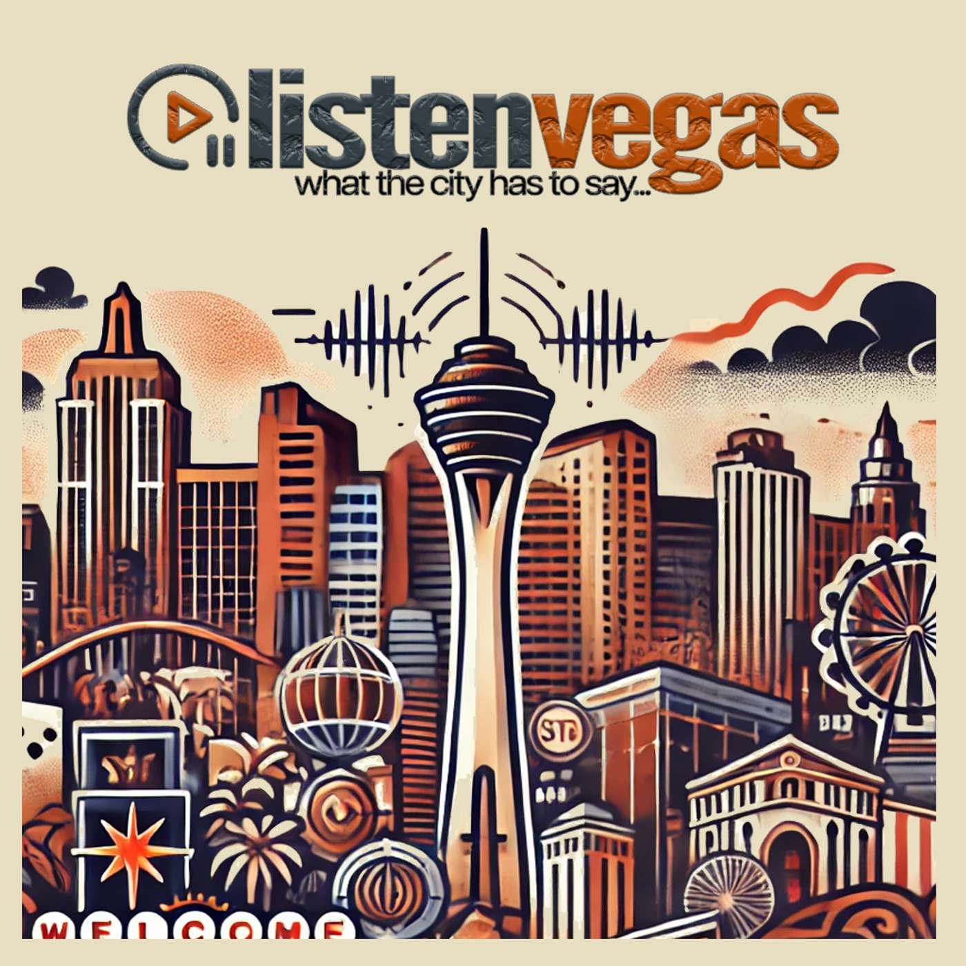 Listen Vegas logo