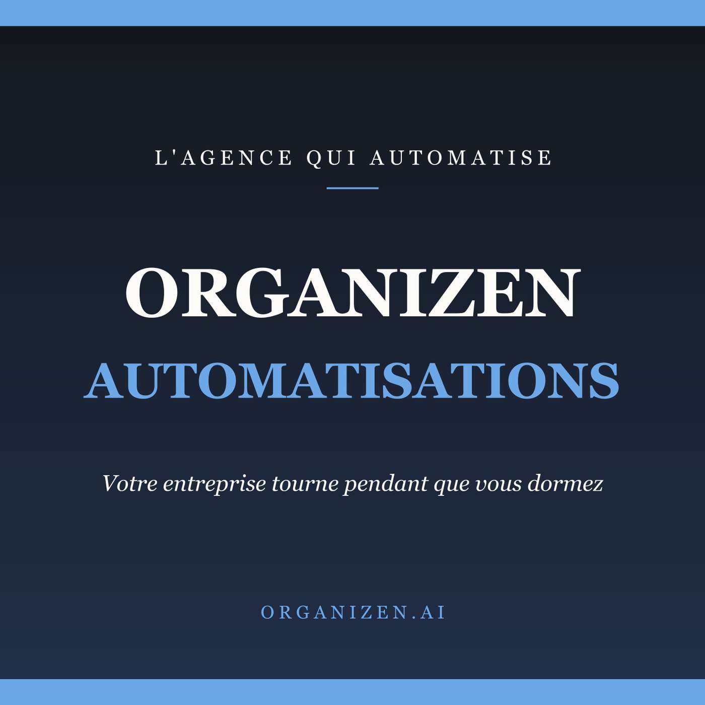 Organizen - Automatisations podcast artwork