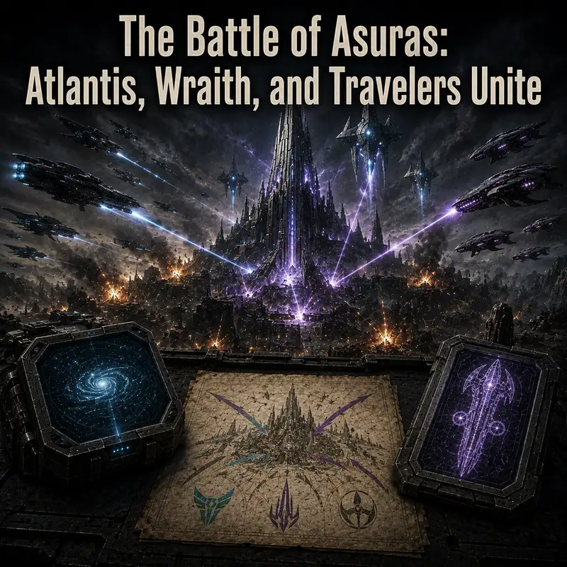 The Battle of Asuras: Atlantis, Wraith, and Travelers Unite