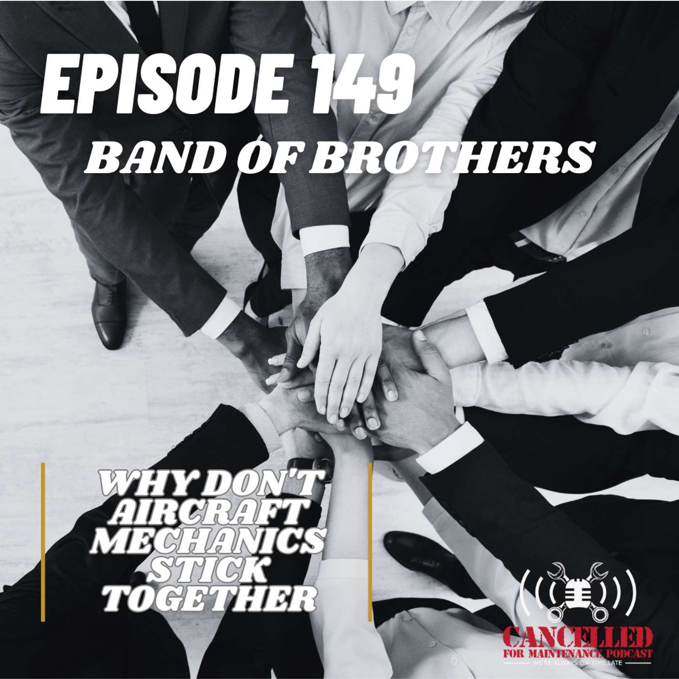 Band of Brothers | Why don't aircraft mechanics stand with each other?