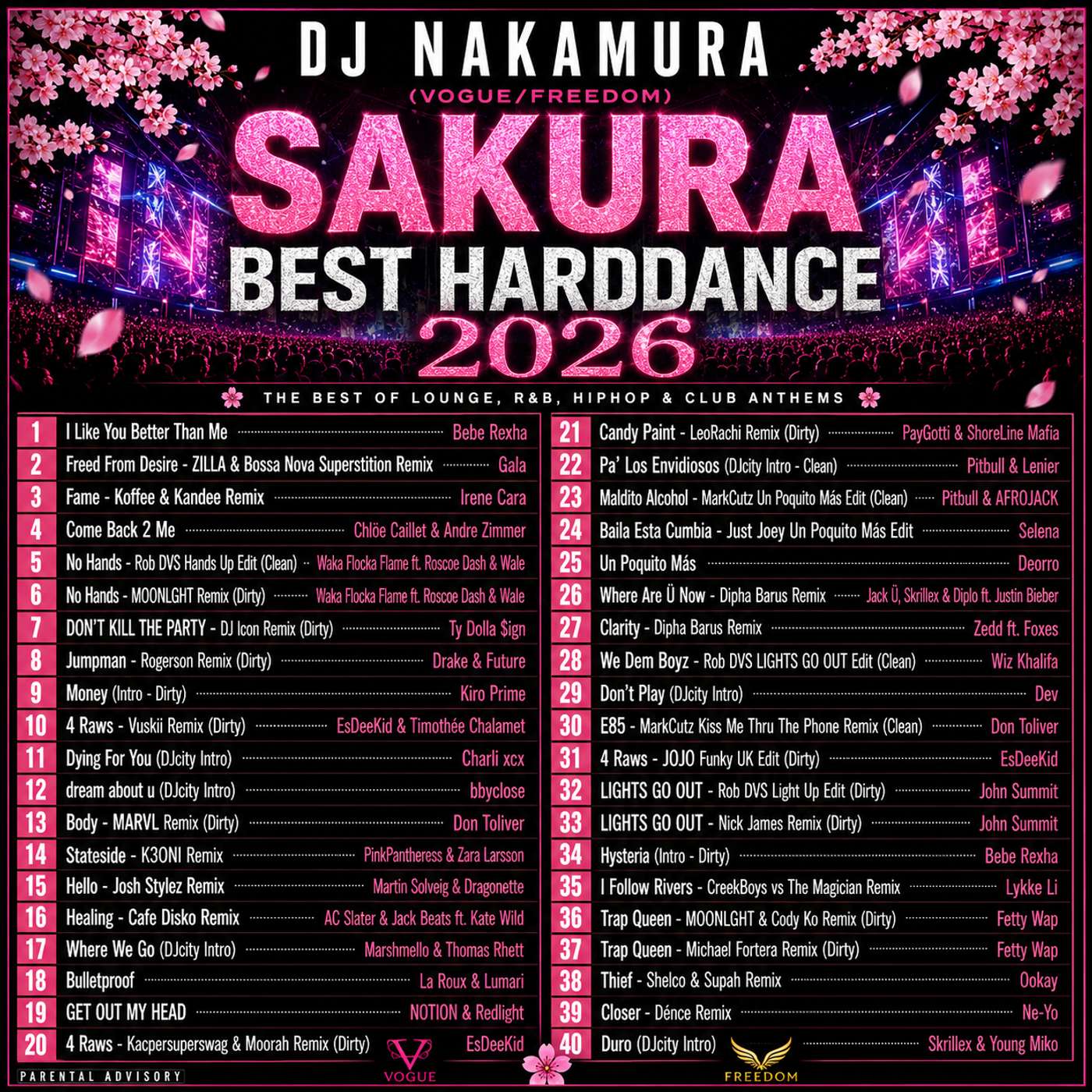 SAKURA BEST HATDDANCE 2026/DJ NAKAMURA episode artwork