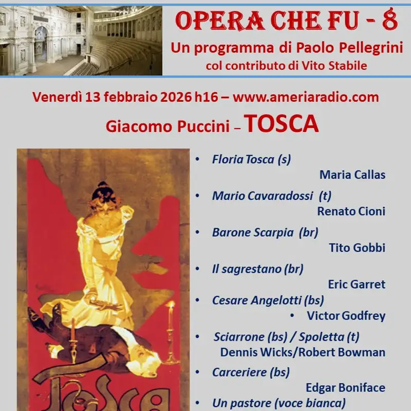 L'Opera che fu 8 - G. Puccini Tosca
