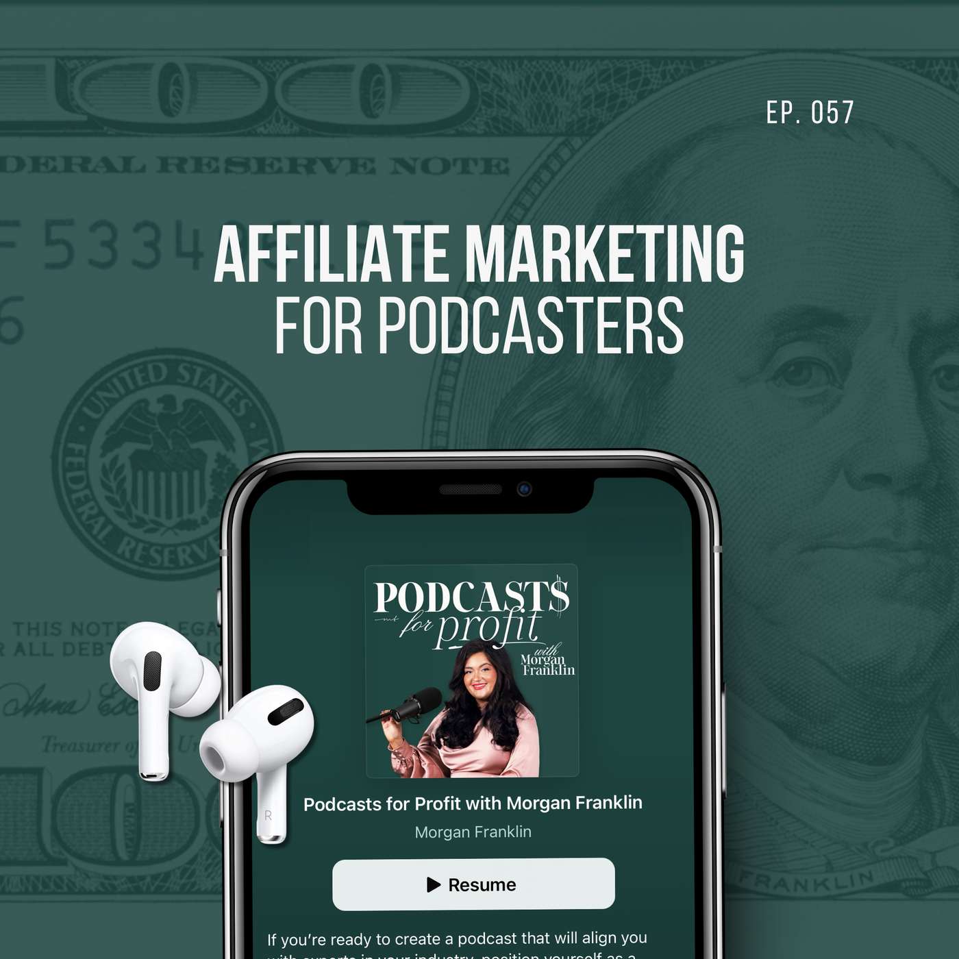 #057: Affiliate Marketing for Podcasters: The Worst Kept Secret in Podcast Monetization